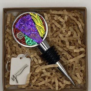 Wine Stopper en cristal dicrótico