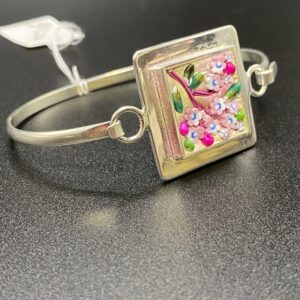 Pulsera micromosaico rosa