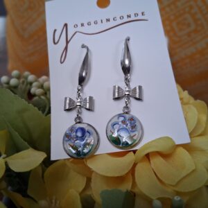 Aretes con lazos