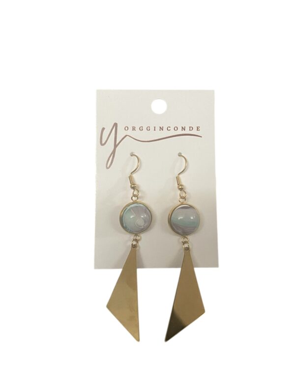 Aretes dorados