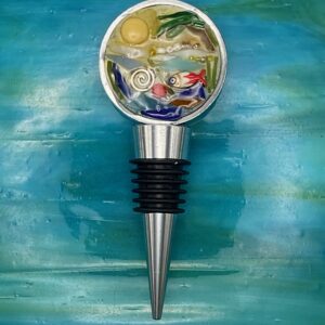 Wine Stopper Paisaje Marino