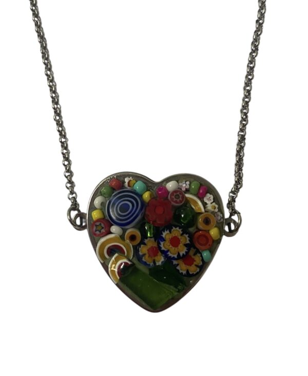 Cadena con corazón