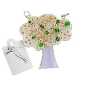 Colgante árbol blanco