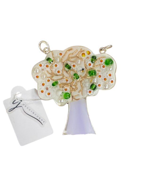 Colgante árbol blanco