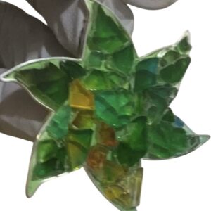 Colgante sol verde