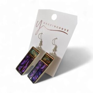 Aretes cristal Van Gogh