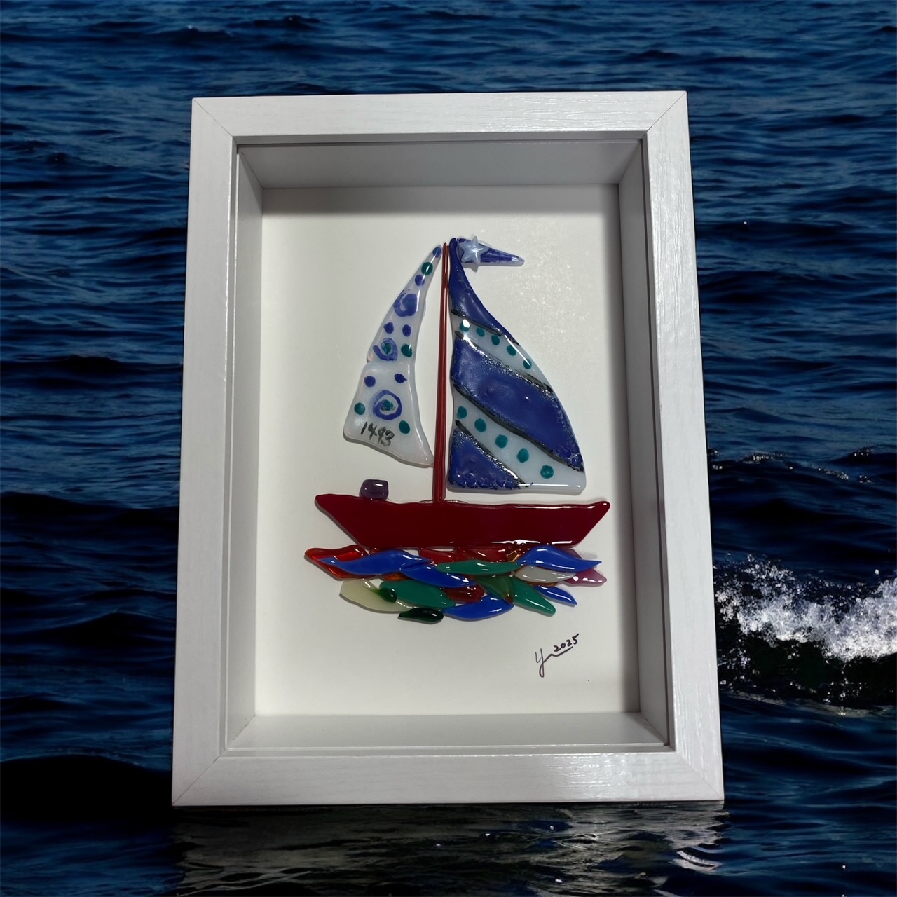 Velero en alta mar, 2025