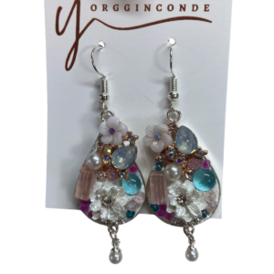 Aretes en forma de pera Fashion