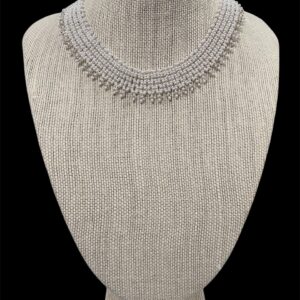 Mostacilla choker blanco