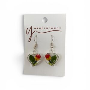 Aretes con tulipanes